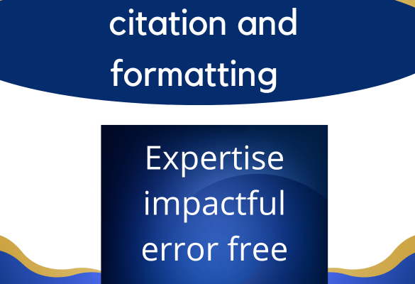 Formatting And Citation